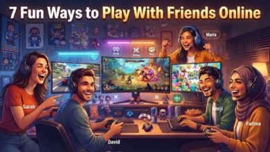 7 Fun Ways to Play With Friends Online
