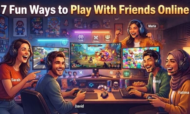 7 Fun Ways to Play With Friends Online